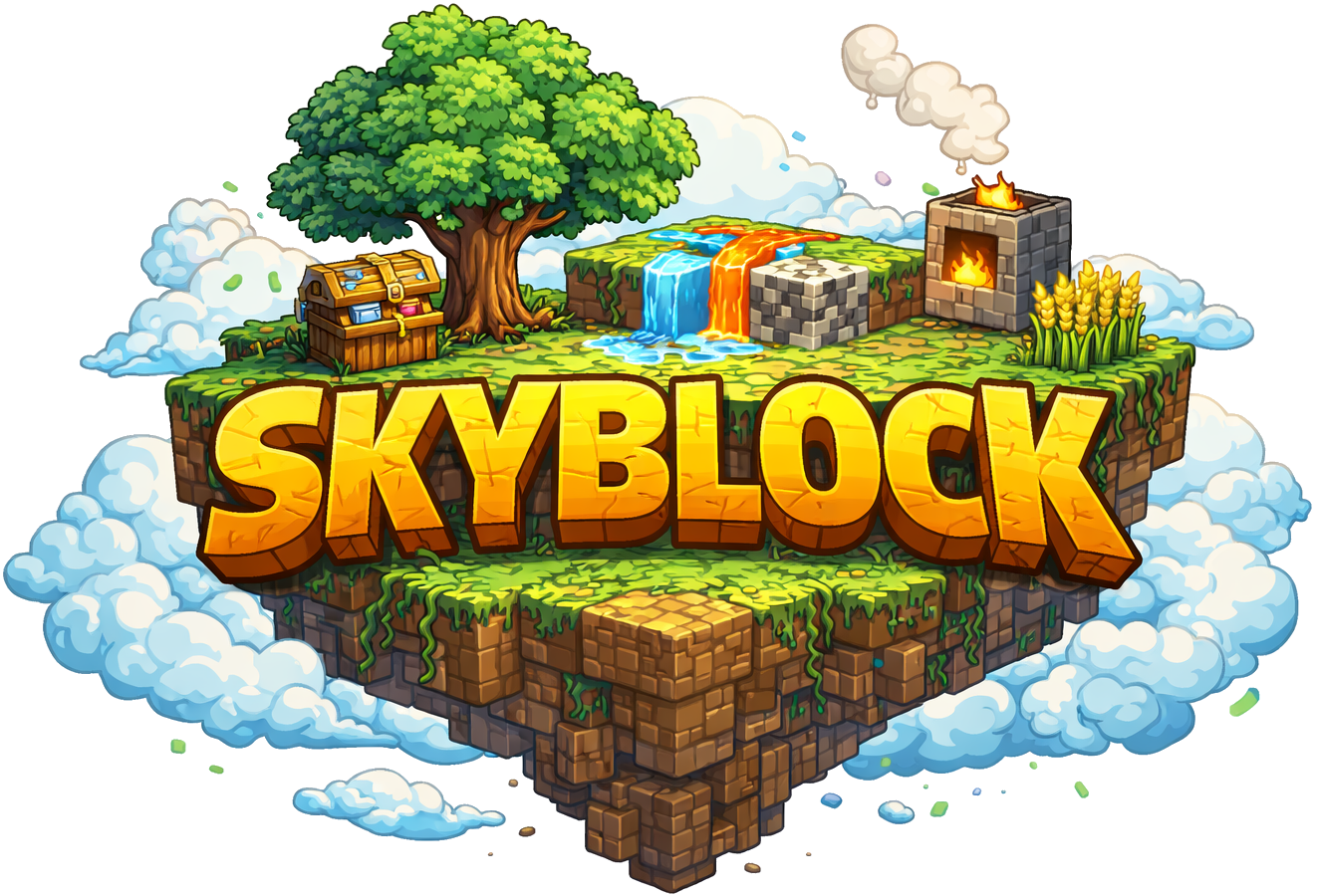 Logo Skyblock